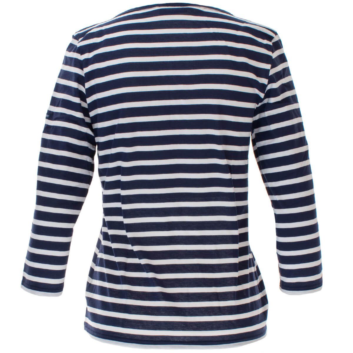Saint James 3/4-Arm-Shirt 4131 Streifenshirt Galathee II mit Rundhals aus Baumwolle
