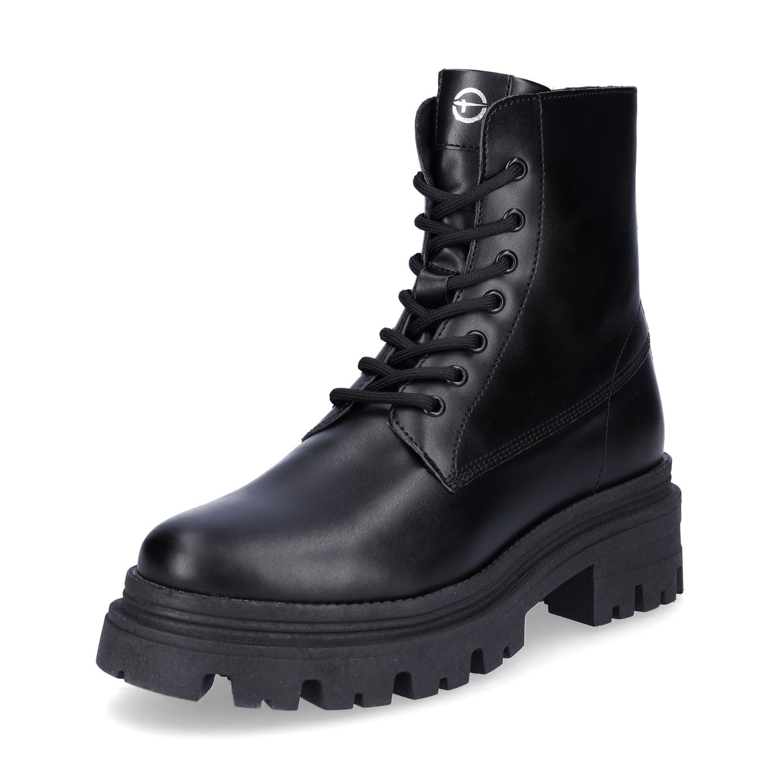 Tamaris Damen Schnürboot schwarz Schnürboots