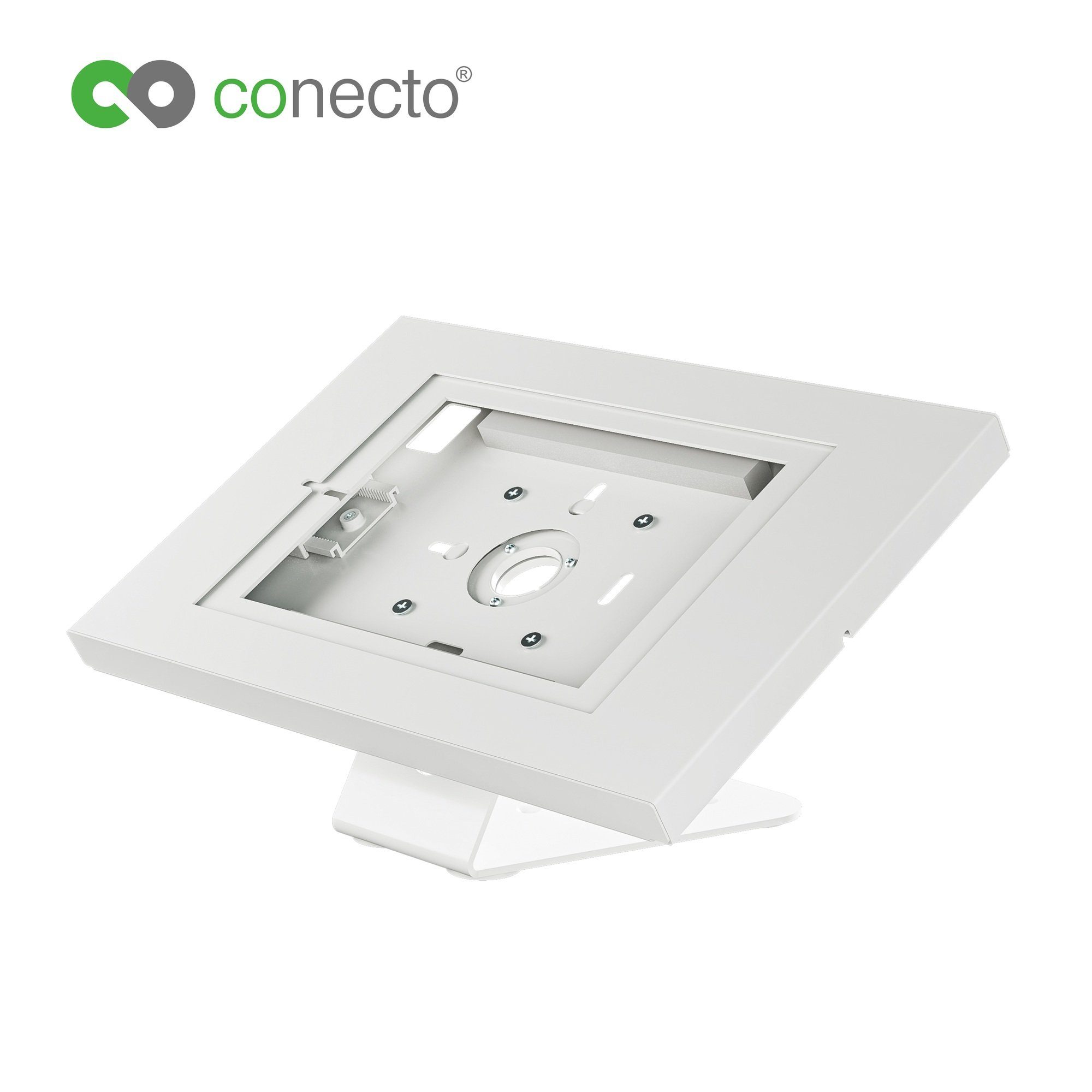 conecto Tablet-Ständer conecto Thekenhalterung für Tablet, mit abschließbarem Stahlgehäuse