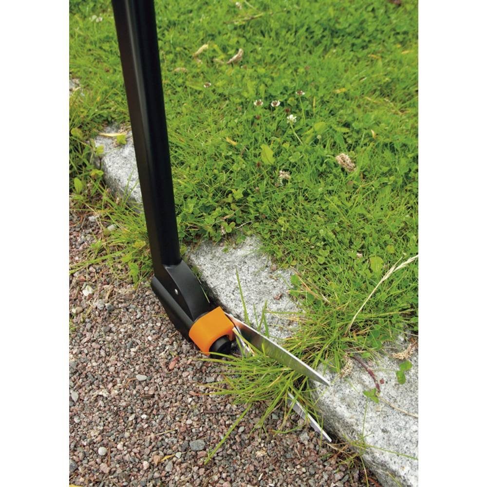 Fiskars Gartenschere Rasenkantenschere Servo-System mit Stiel 1000590