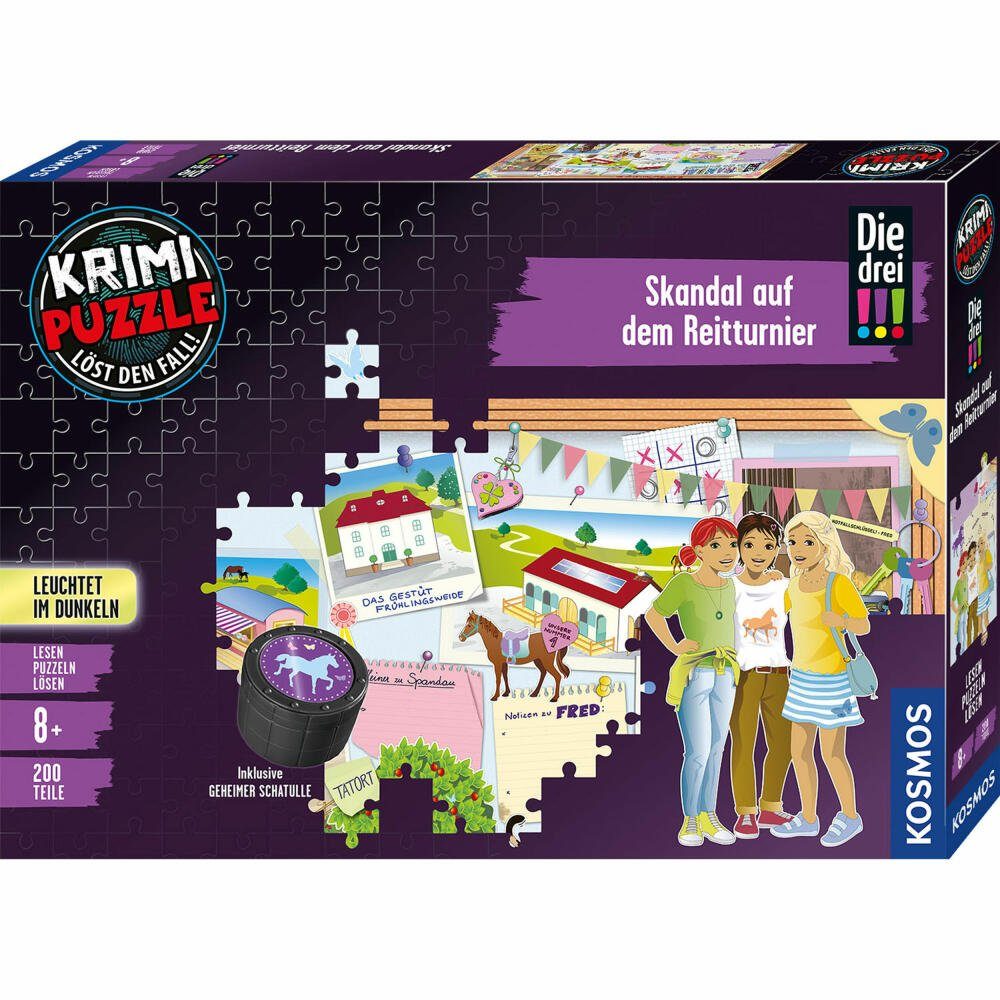 Kosmos Puzzle Die drei !!! Skandal günstig online kaufen