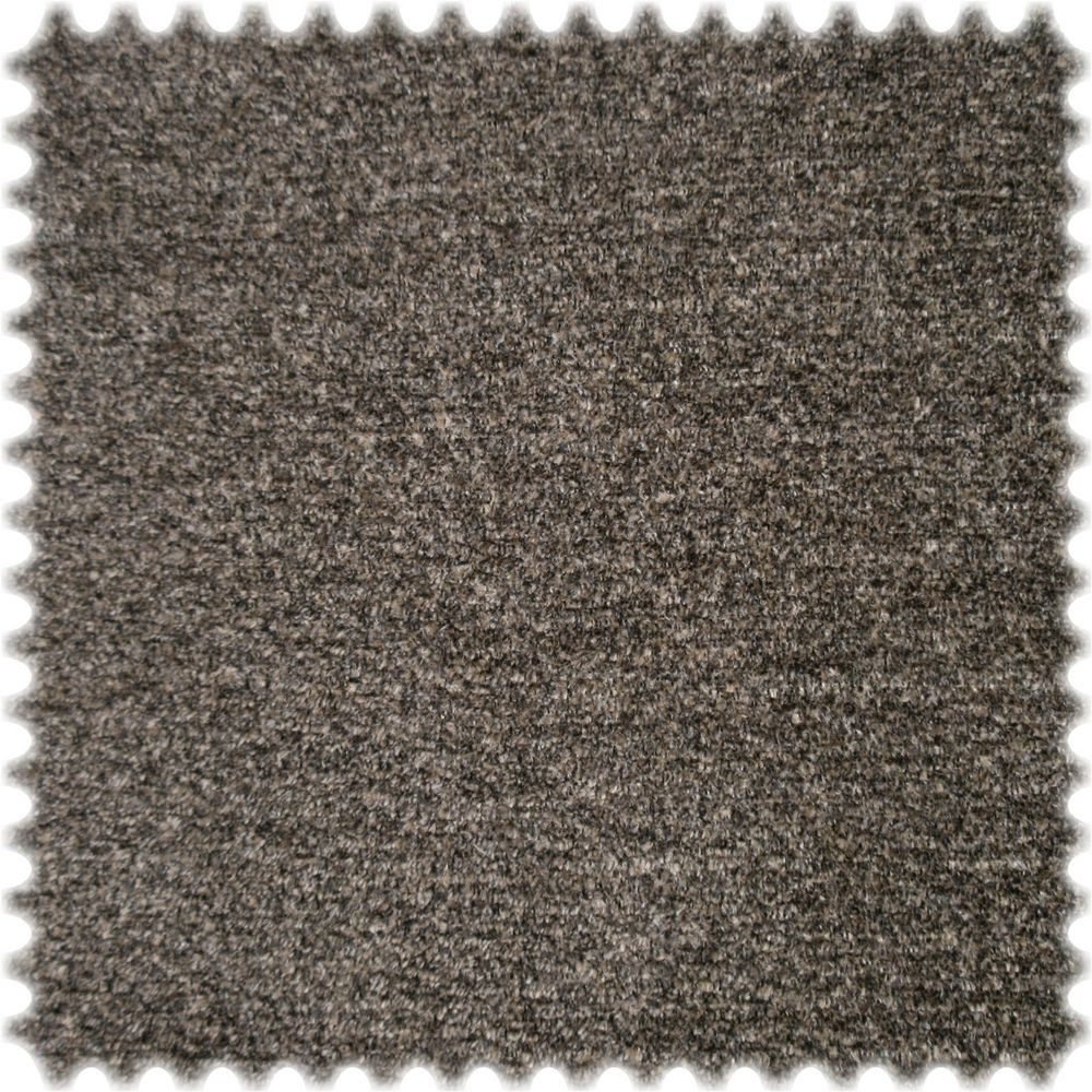 Heiro Stoff AKTION Chenille Möbelstoff Neapel Grau in Bouclé-Optik, Polsterstoff Meterware - Breite:140 cm