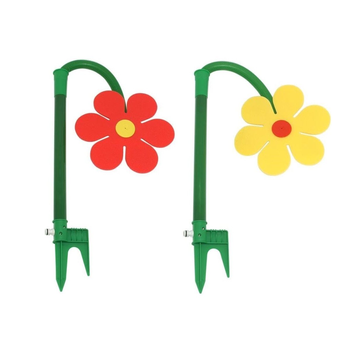 Neustanlo Wasserspiel Tanzende Blume Rasensprinkler Bewässerung Sprenger beweglich (4er Set)