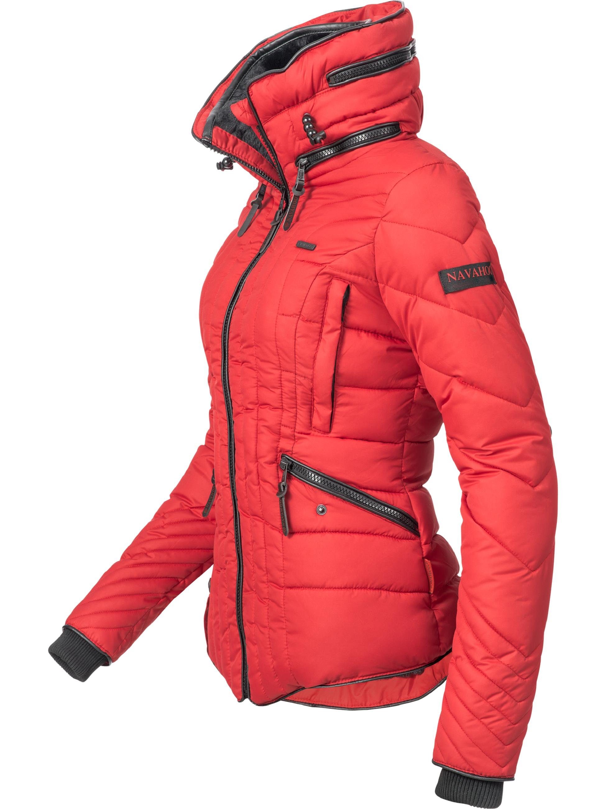 Navahoo Winterjacke »Nimmersatt« (1-St) modische Winter Jacke für Damen mit  feiner Steppung online kaufen | OTTO