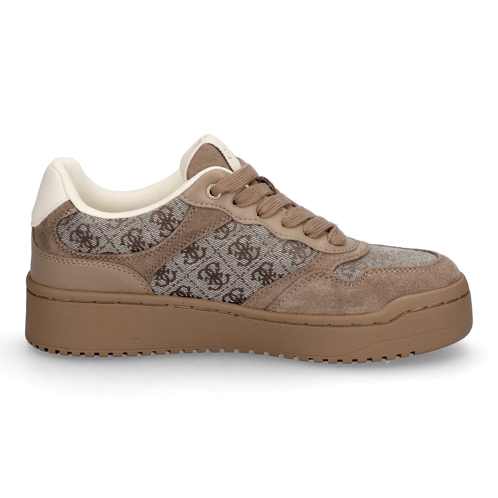 Guess Guess Damen Sneaker Miram16 taupe Sneaker – Bild 4 von 5