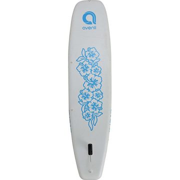 Avenli Inflatable SUP-Board YG6 SUP Yoga Board 335x81x15 cm blau/weiß, Yogaboard, (Komplettset), Yoga SUP