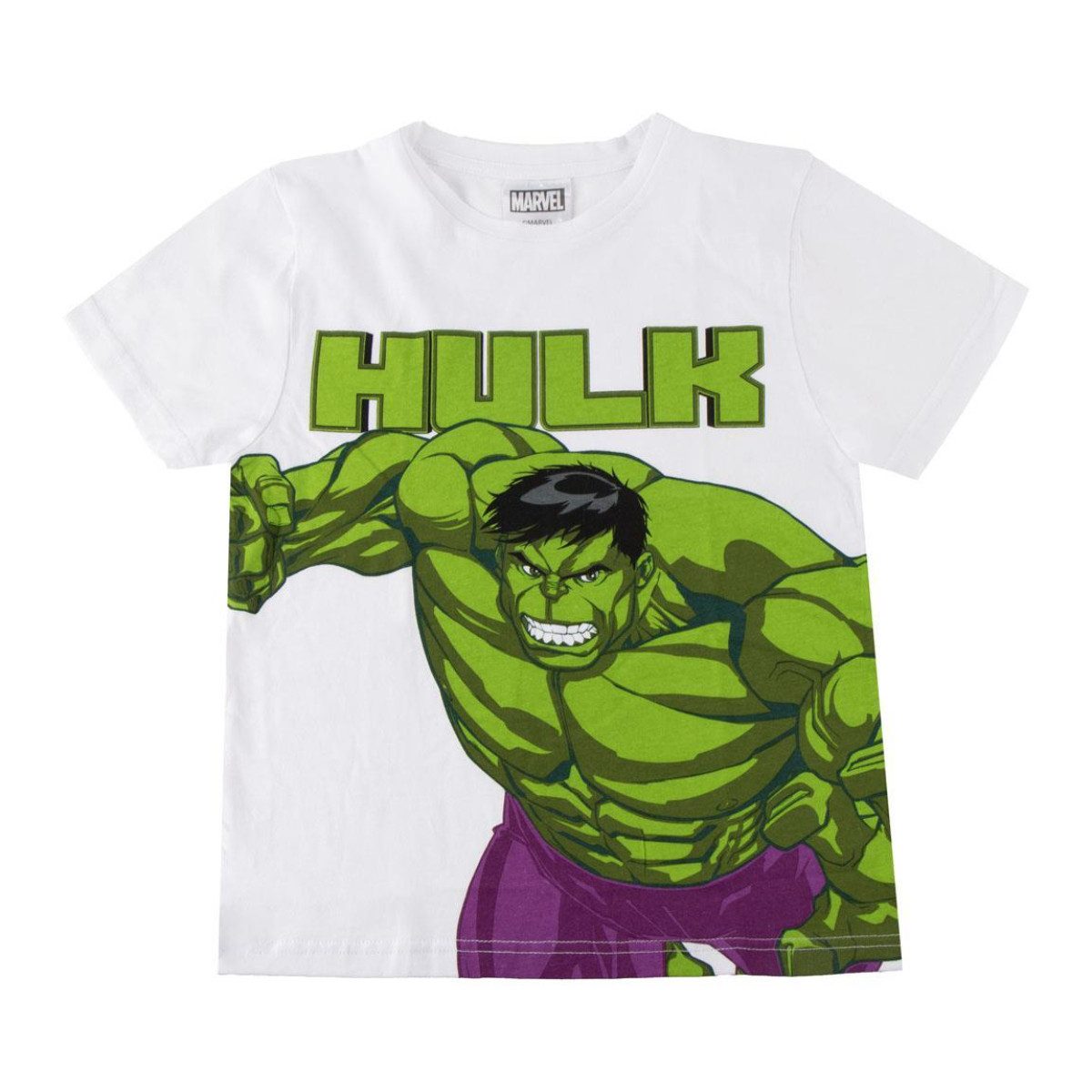 The AVENGERS Print-Shirt Hulk Kinder Shirt Baumwolle Kurzarm Oberteil Freizeit Kleidung