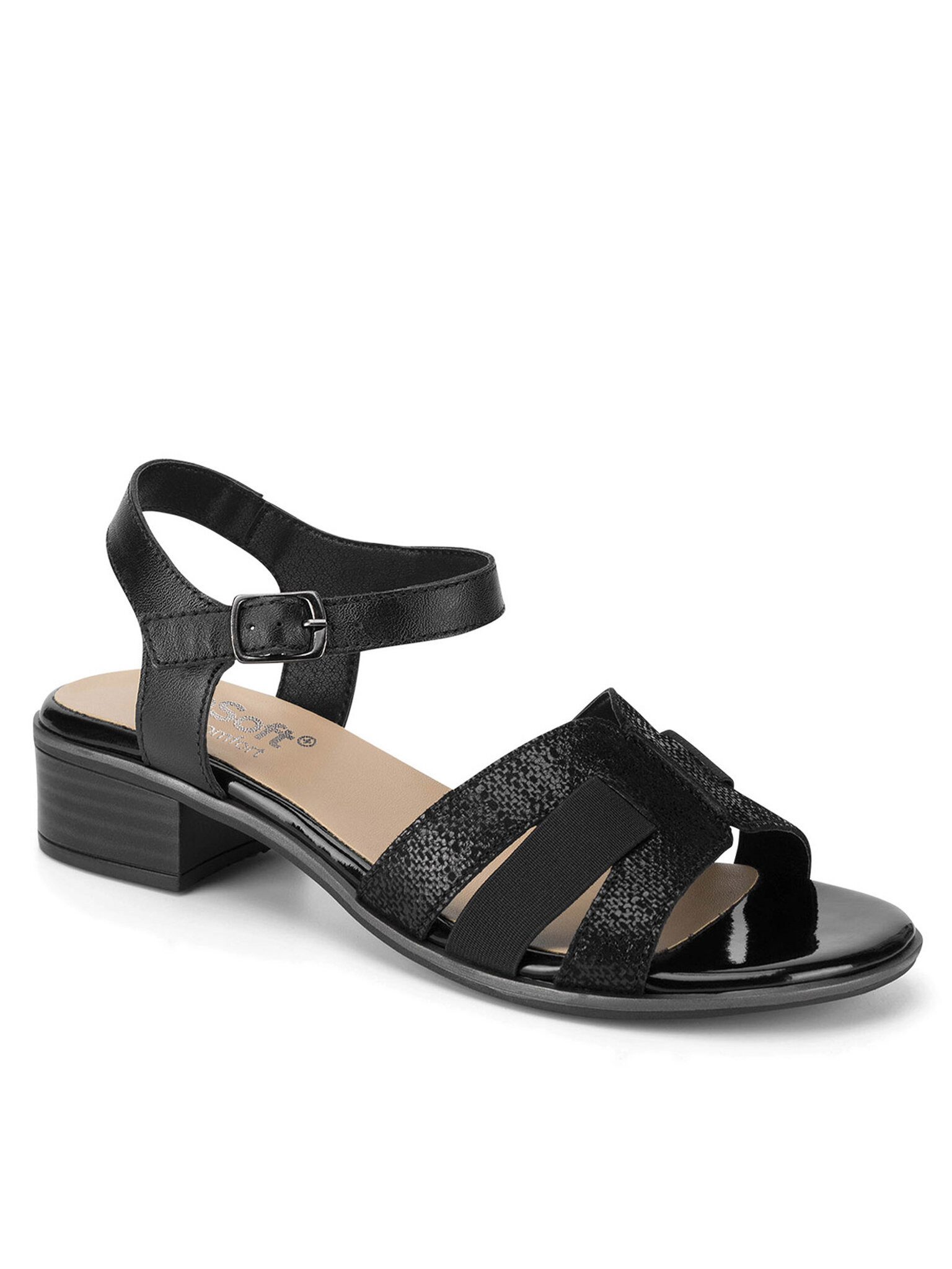 Go Soft Go Soft Sandalen Damen WI23-LUCY-05 Schwarz Sandale günstig online kaufen