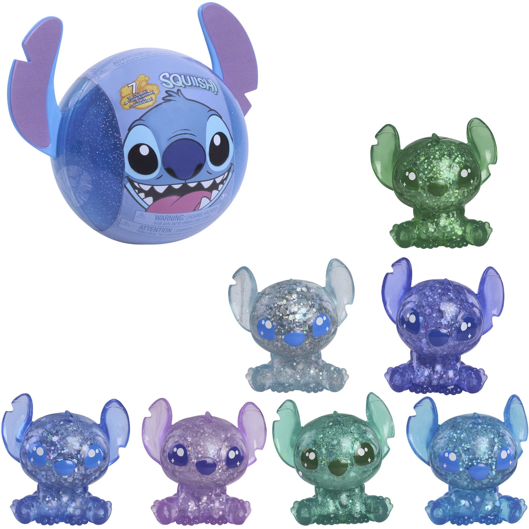 Just Play Spielfigur Just Play Disney Stitch Squish-A-Stitch