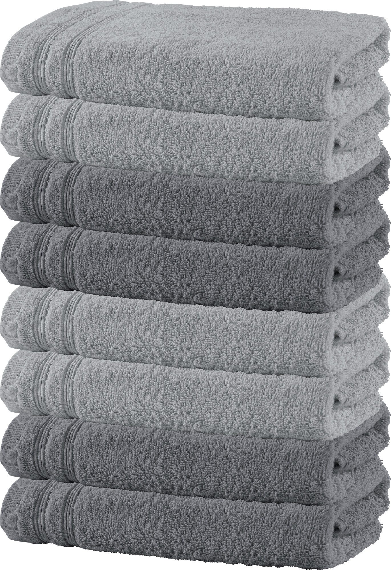Handtuch Set Handtuch "Heidelberg" 8er-Pack