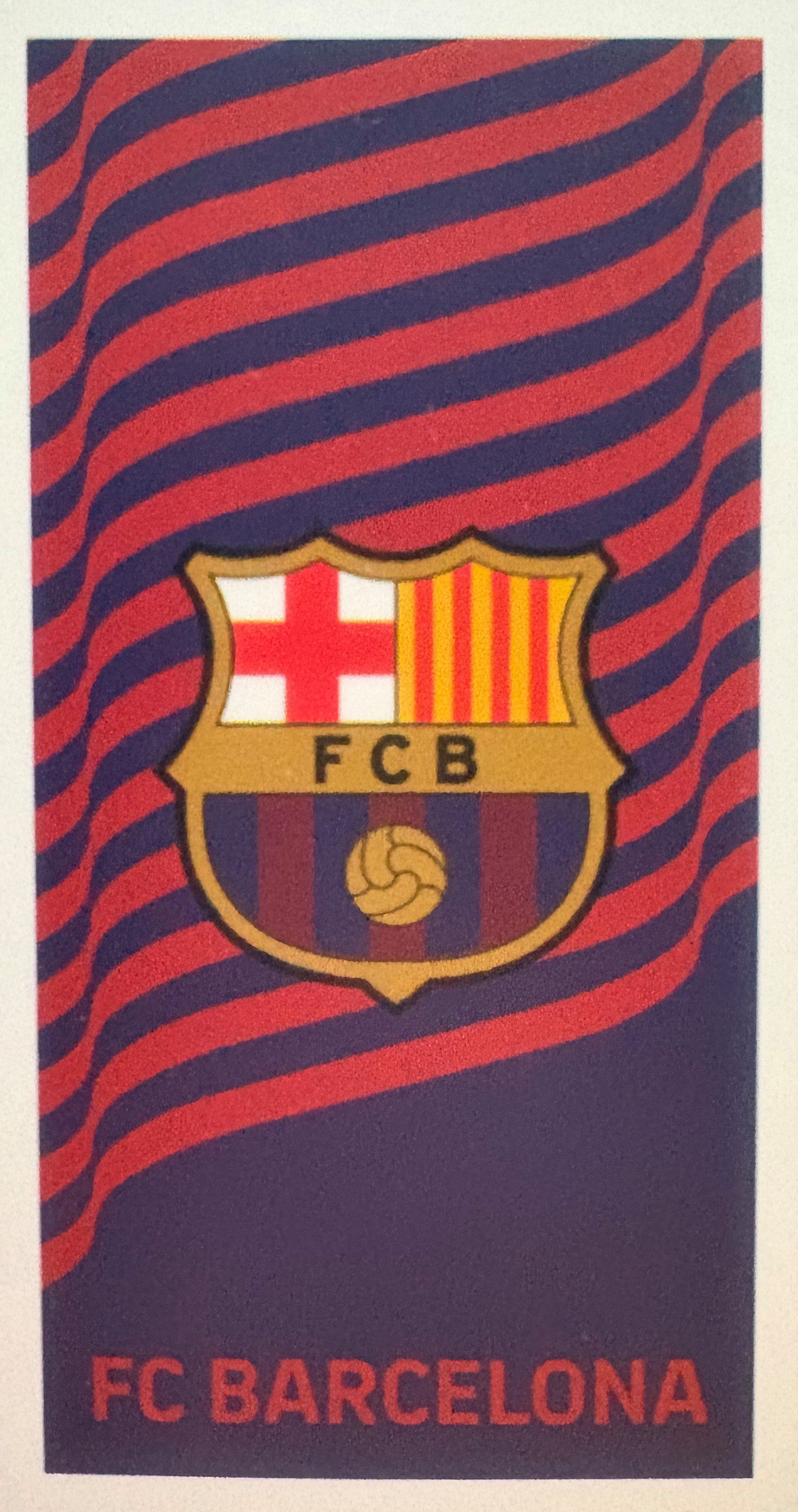 FC Barcelona Strandtuch FC Barcelona Badetuch Handtuch Strandtuch 70 x 140 cm
