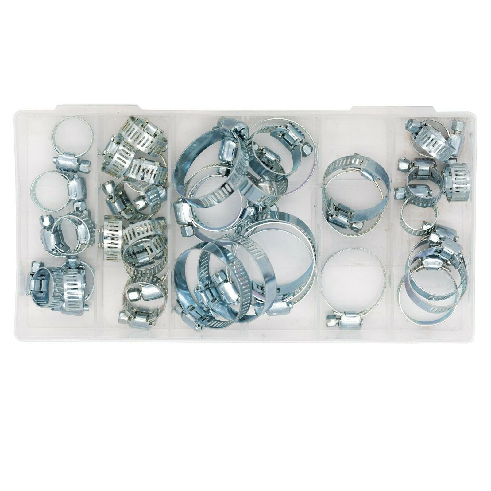 BENSON Schlauchschelle 40x Schlauchschellen Schlauchklemmen, (40-St), Schlauchschellen, Rohrschellen, Schellen, Set