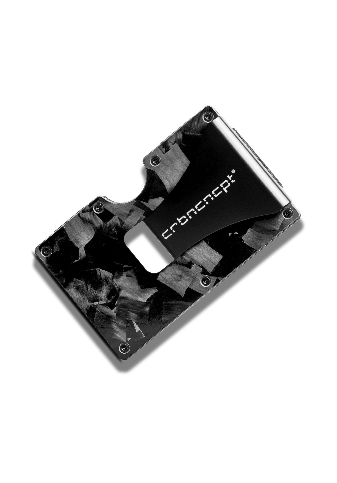 CRBNCNCPT Kartenetui Forged Carbon Kartenetui mit Geldklammer RFID Schwarz günstig online kaufen