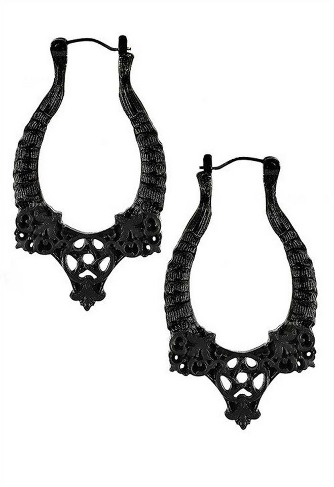 Horns Restyle Restyle Paar Ohrhänger Horns schwarz
