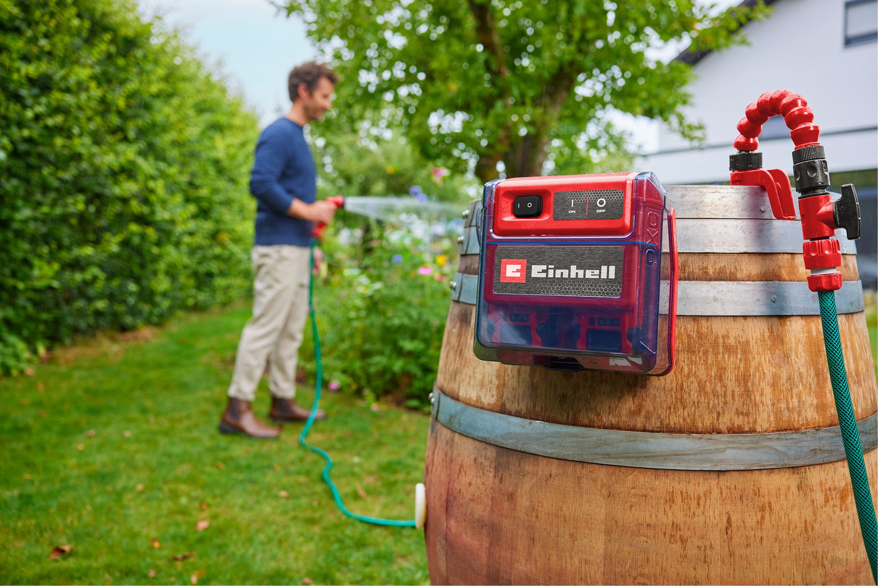 Einhell Klarwasserpumpe GE-PP 36 RB-A Li-Solo, Ohne Akku und Ladegerät – Bild 4 von 5