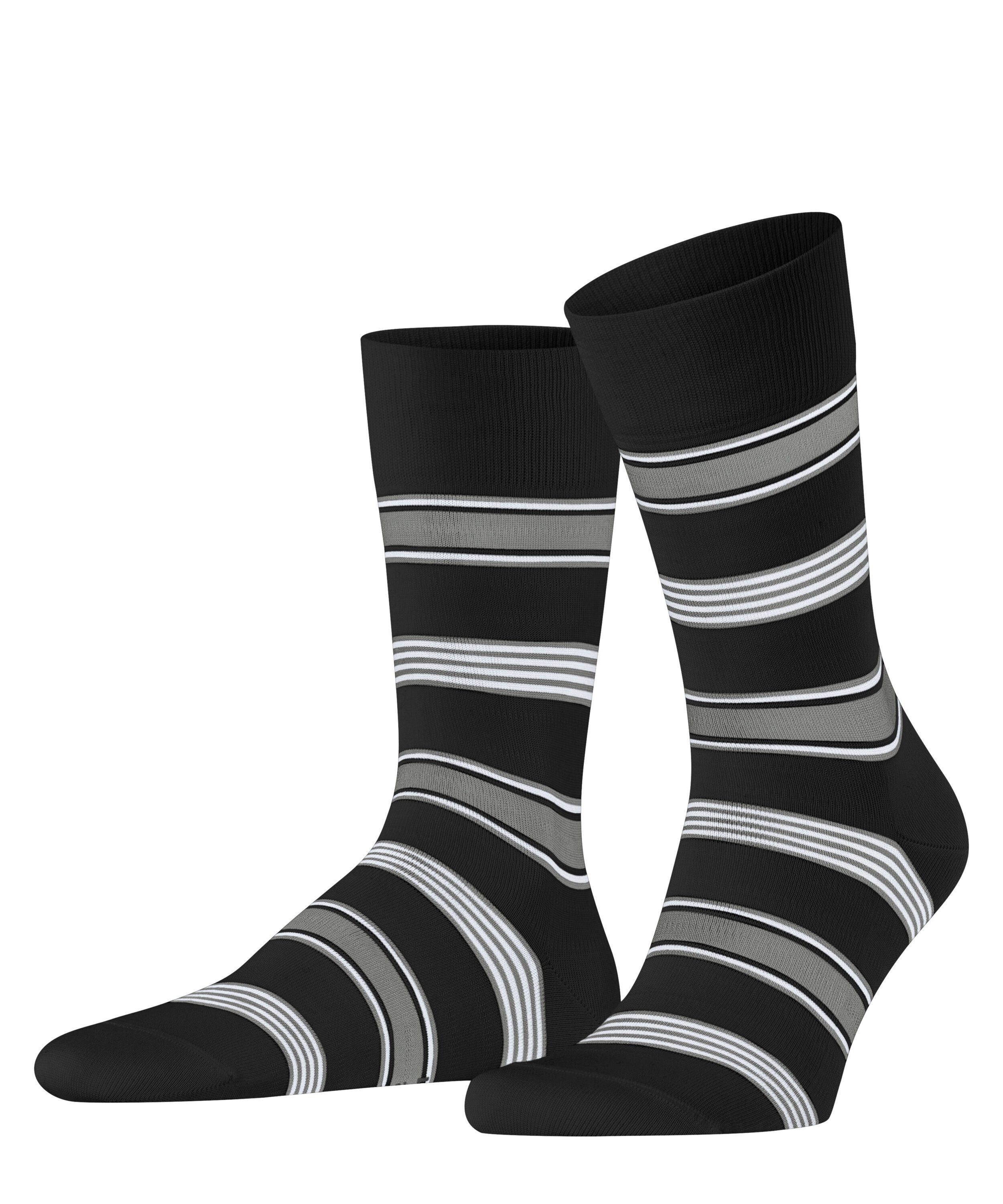 FALKE Socken Marina Stripe (1-Paar) black (3000)