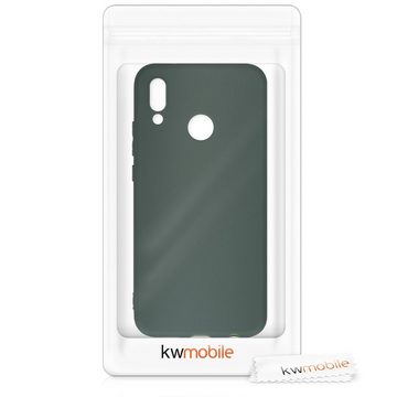 kwmobile Handyhülle Hülle für Huawei P20 Lite, Hülle Silikon - Soft Handyhülle - Handy Case Cover - Moosgrün