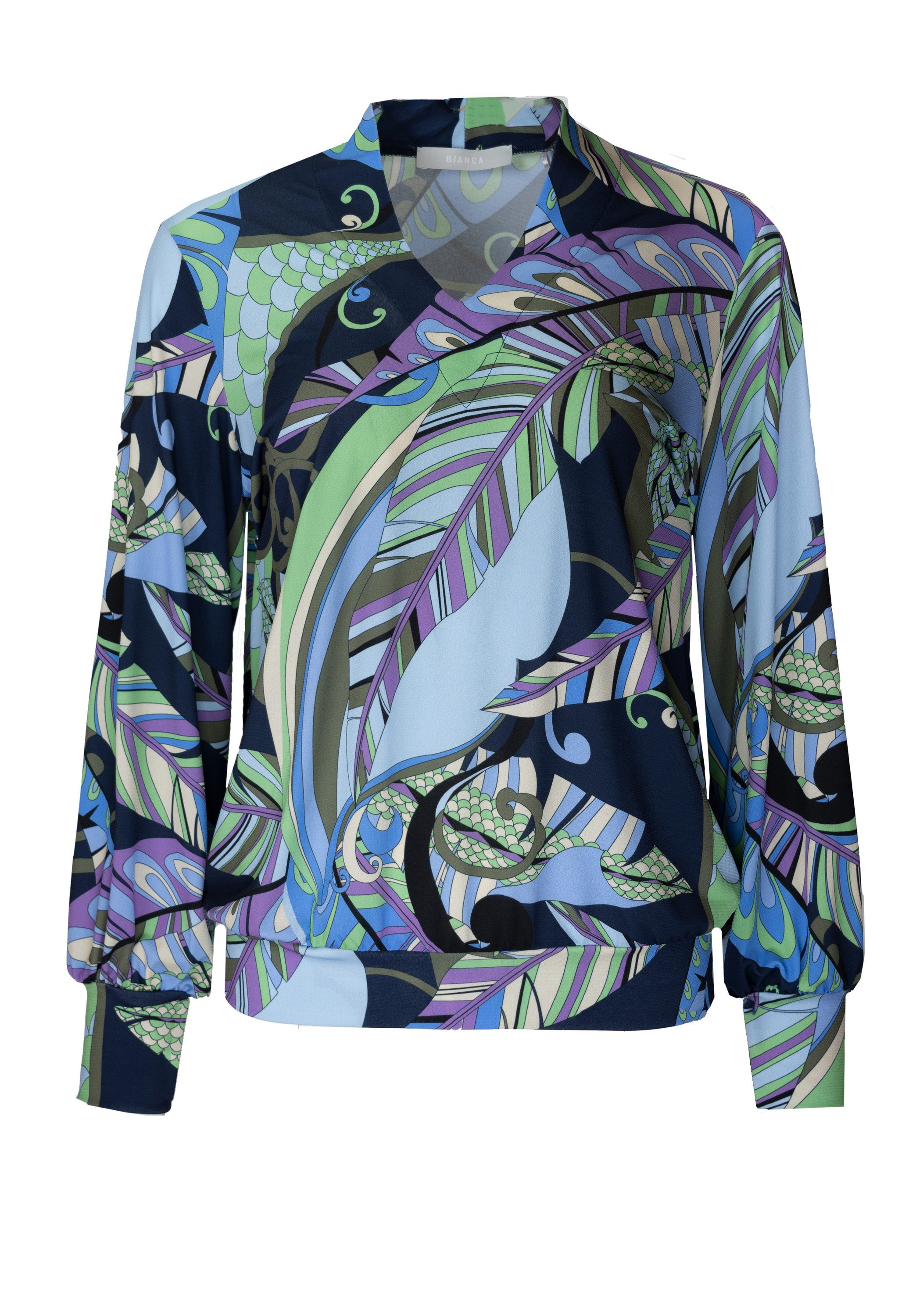 bianca Print-Shirt KAYLA in modischem Allover-Dessin günstig online kaufen