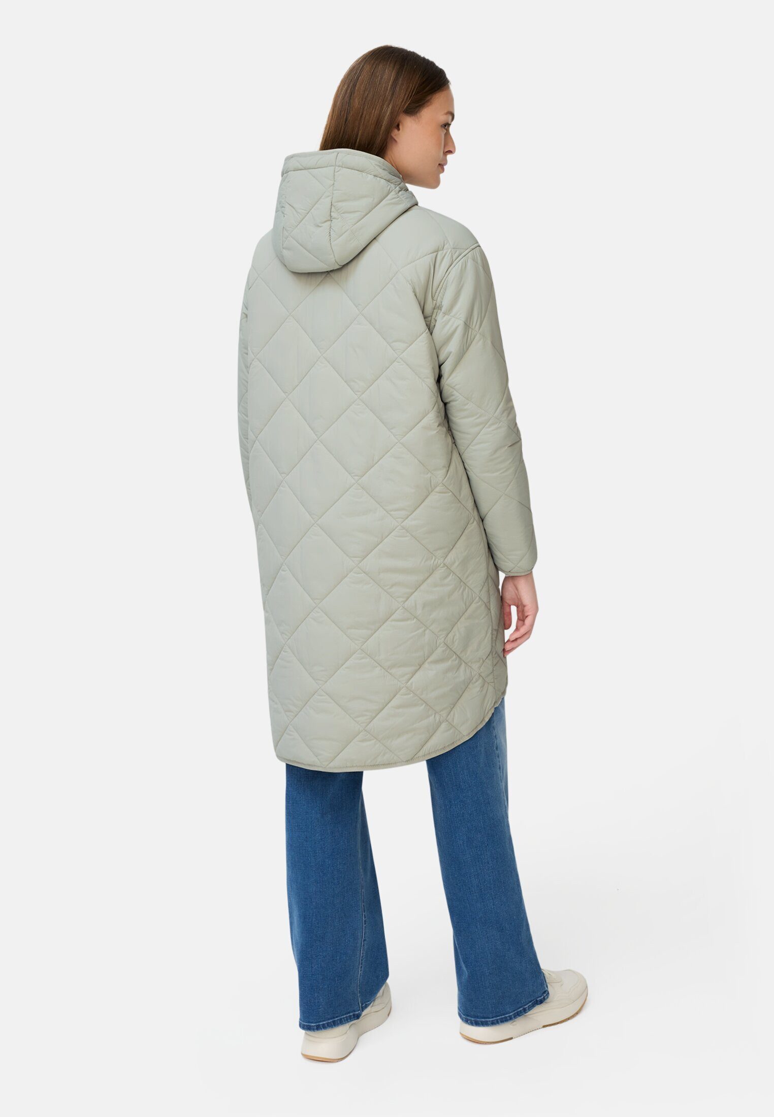 camel active Funktionsparka mit einem Zwei-Wege Reißverschluss Langarm Kapu günstig online kaufen