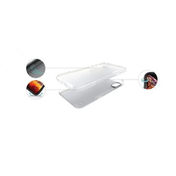 KMP Creative Lifesytle Product Handyhülle Sporty Schutzhülle für iPhone XS Max Transparent 6,5 Zoll