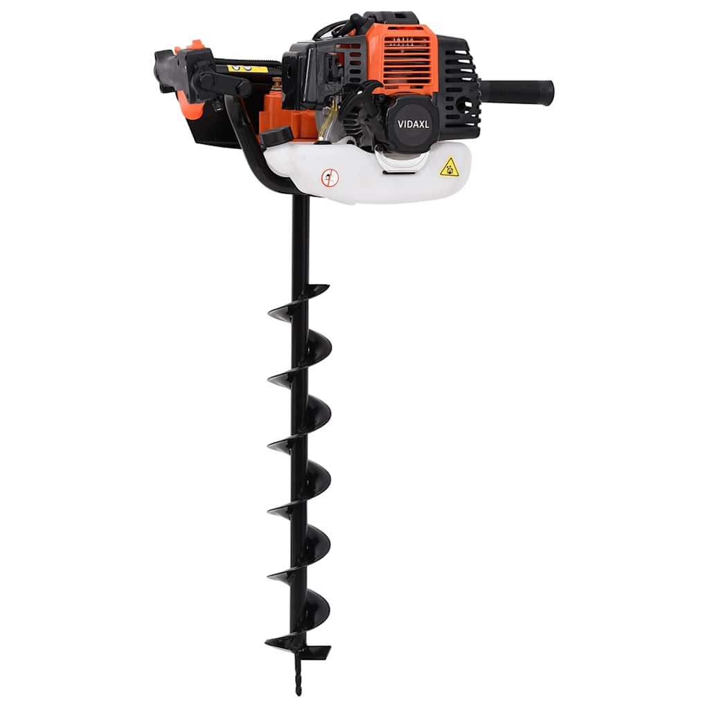 vidaXL Erdbohrer Erdbohrer Orange