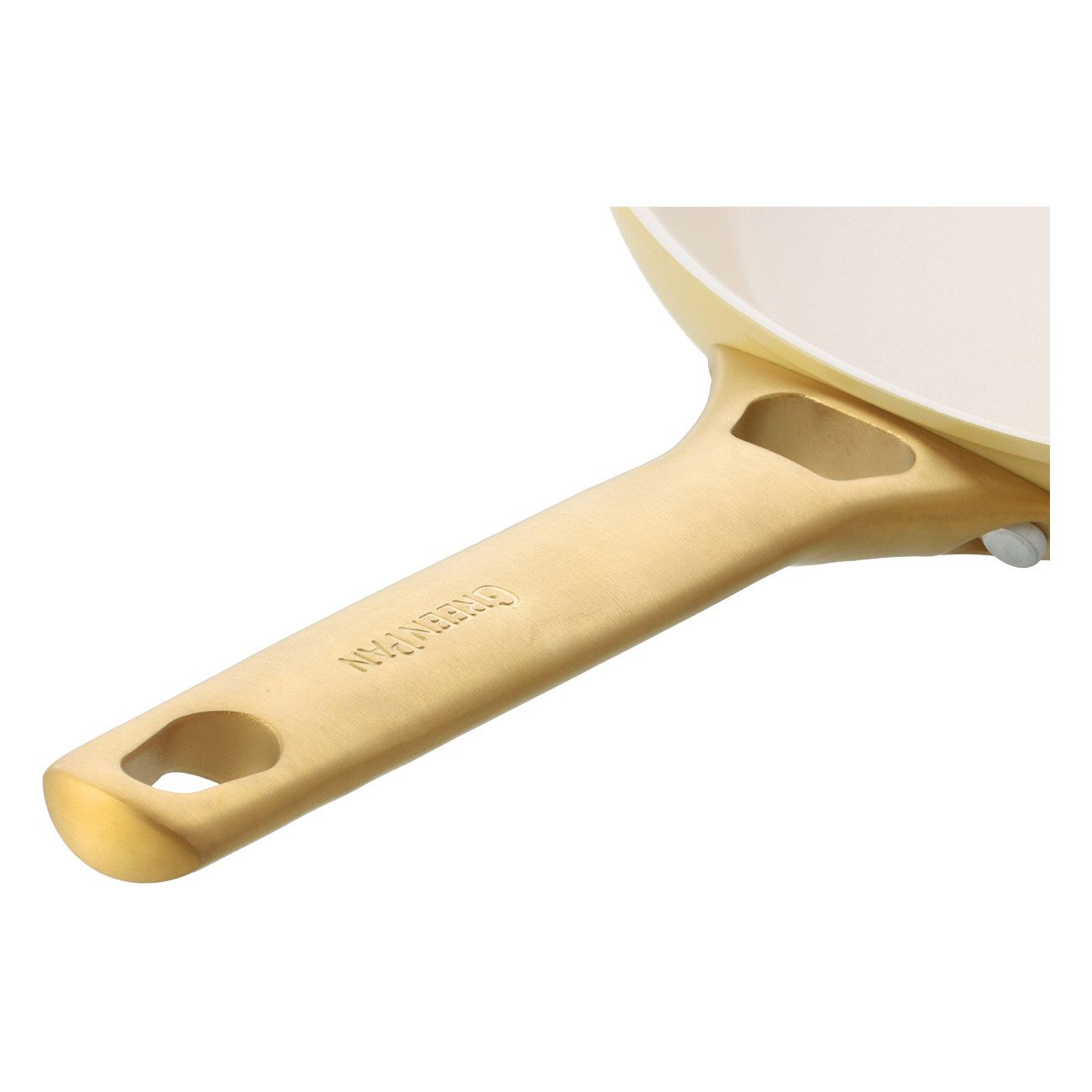 GREENPAN Pfannen-Set Padova Reserve 6-tlg. Topf & Pfannen-Set Spülmaschinenfest, Aluminium, Kratzfest, Keramik, alle Herdarten, Backofengeeignet Ø 18-28 cm – Bild 4 von 5