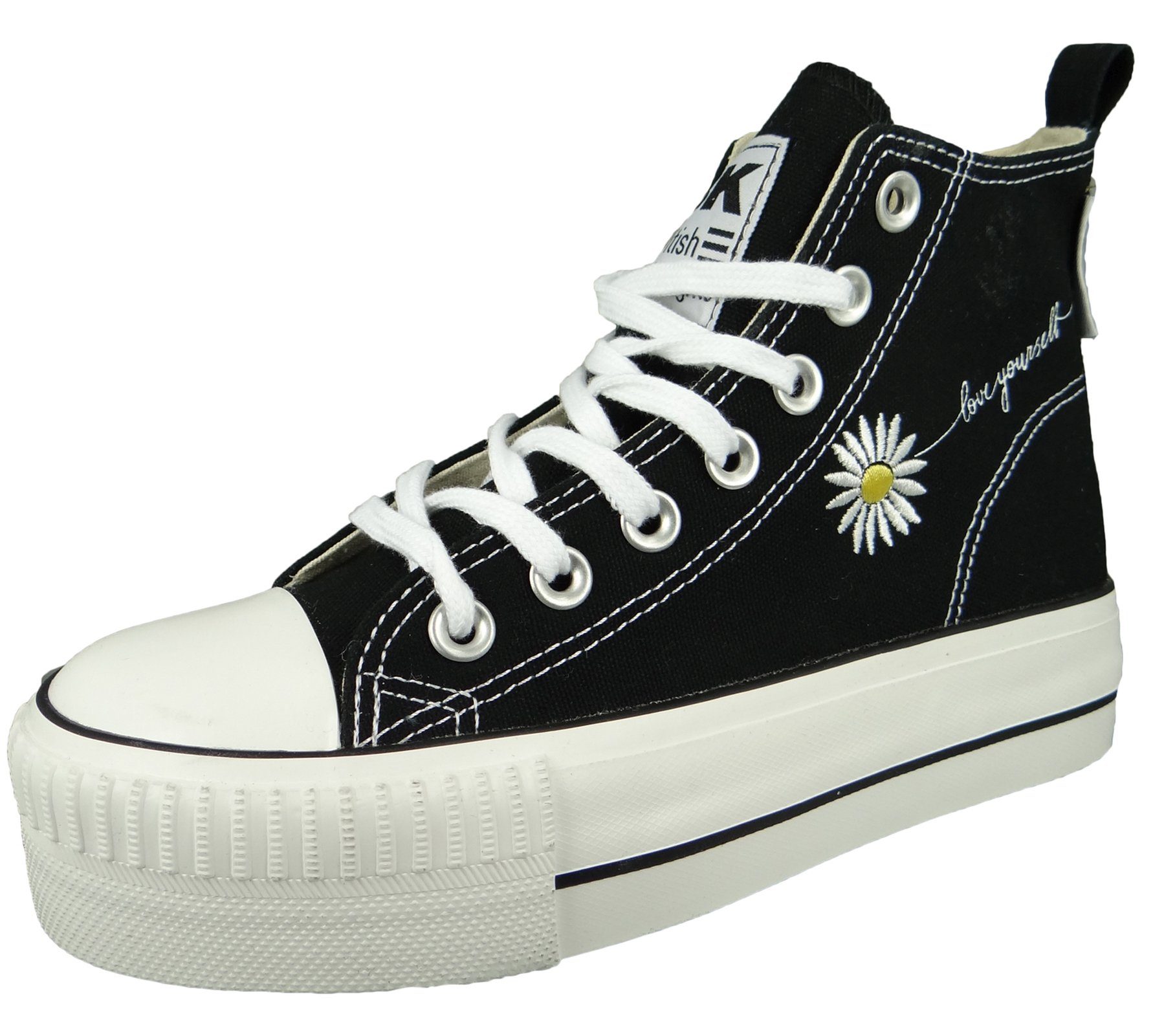 British Knights schwarz Sneaker (1-tlg), Atmungsaktives Obermaterial ...