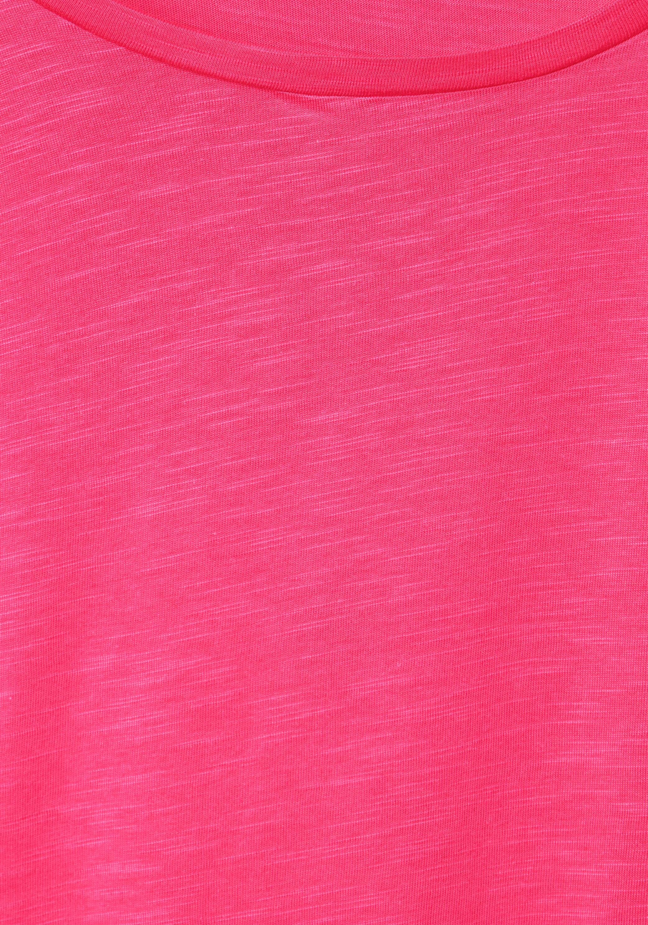 Saum ONE STREET berry Sitz für T-Shirt mit rose elastischem perfekten