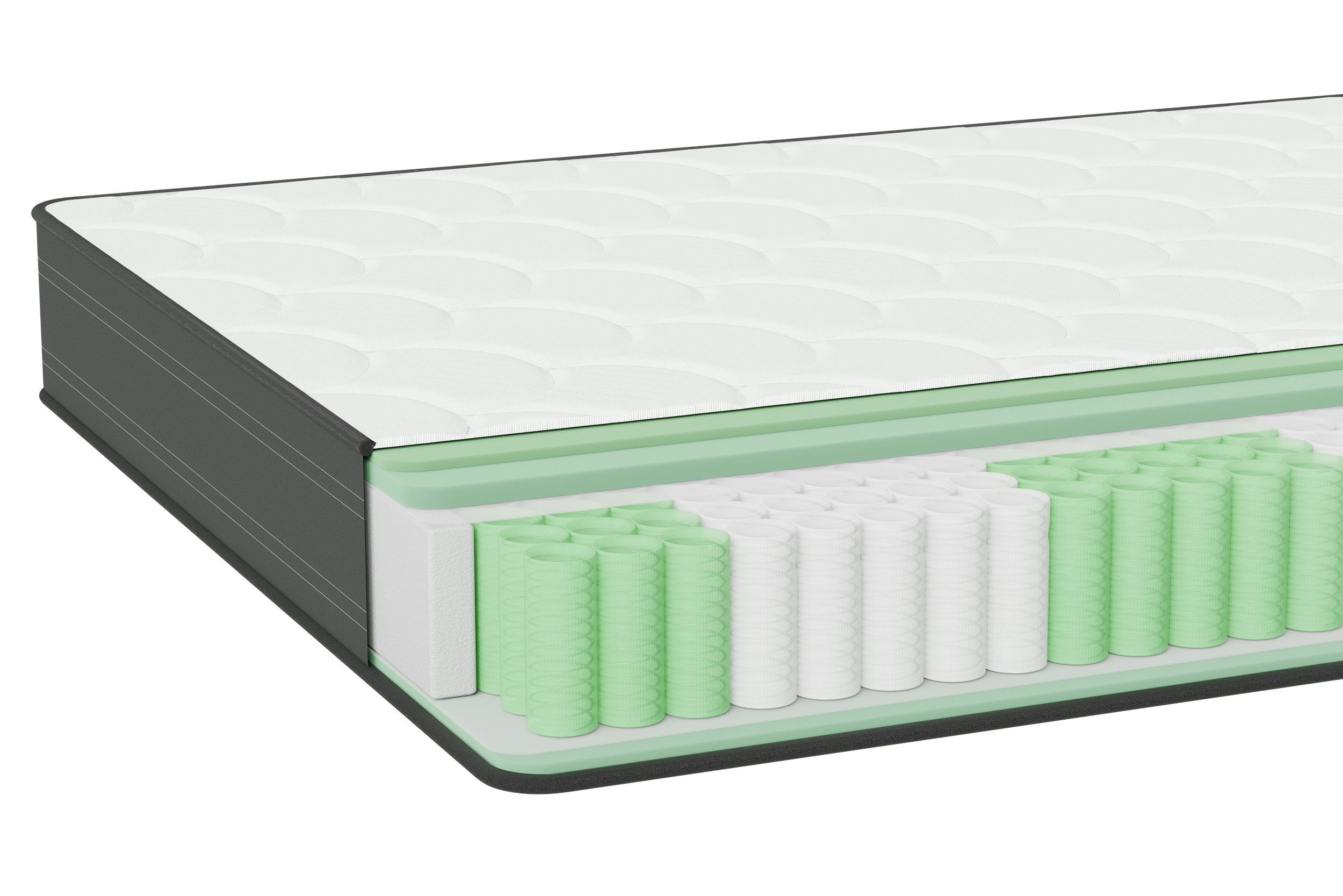 Taschenfederkernmatratze 7 Zonen Matratze 22 cm,90x200 günstig online kaufen