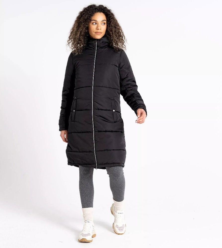 Dare2b Winterjacke Winter-Steppjacke Reputable II (wattierte Jacke, wasserdicht) schwarz