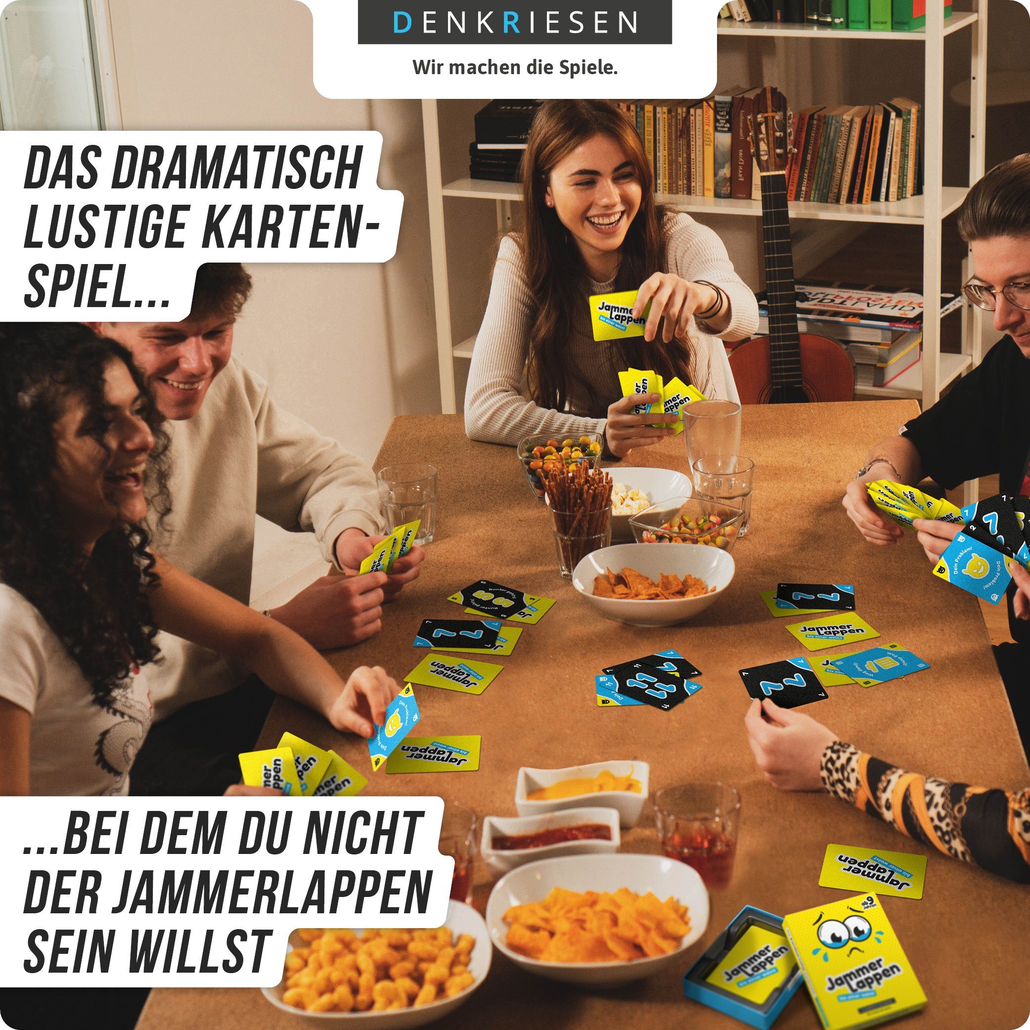 Das dramatisch Denkriesen lustige Spiel, JAMMERLAPPEN® Kartenspiel