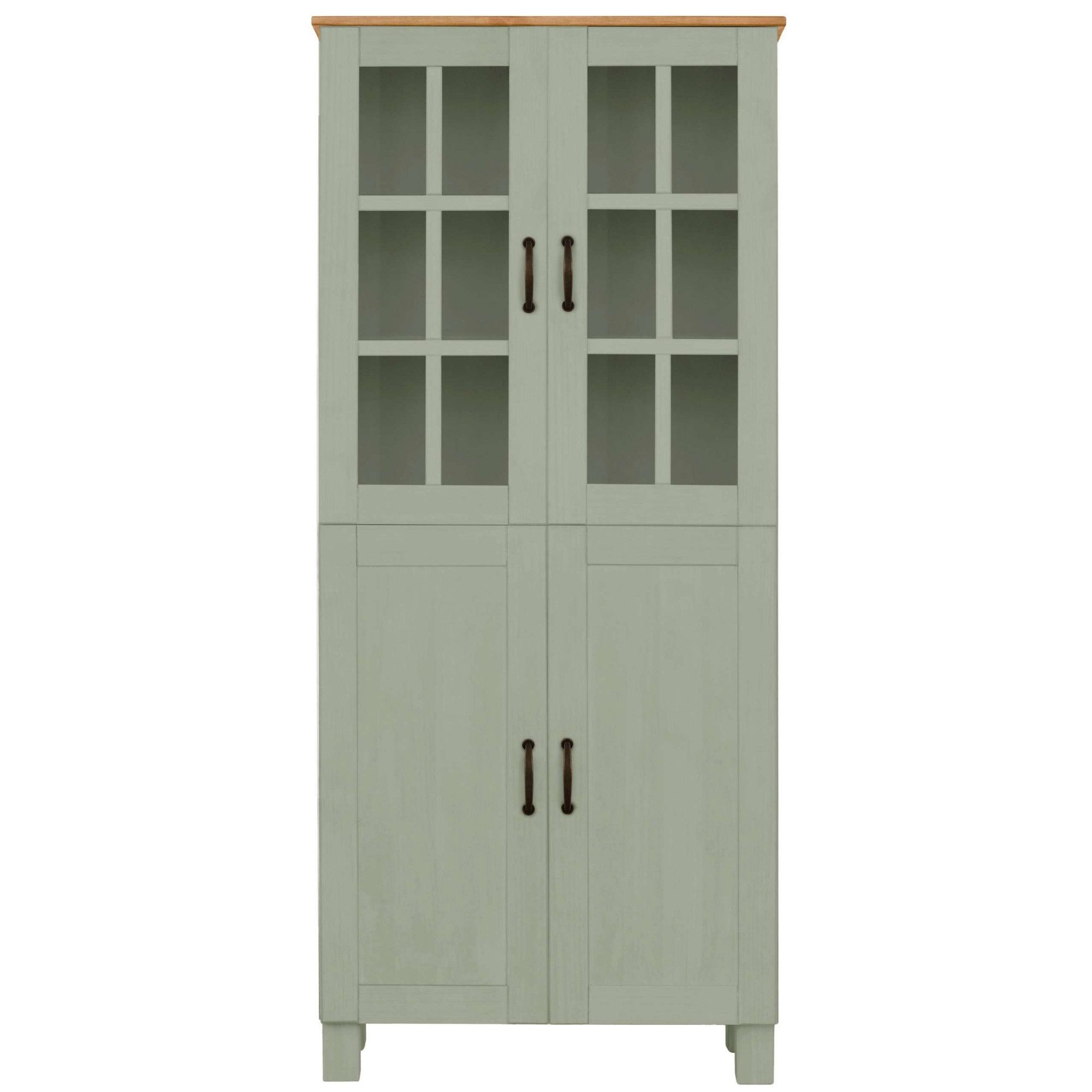 Home affaire Hochschrank Rodby FSC®-zertifiziertes Massivholz, Breite 75cm, Höhe 170cm