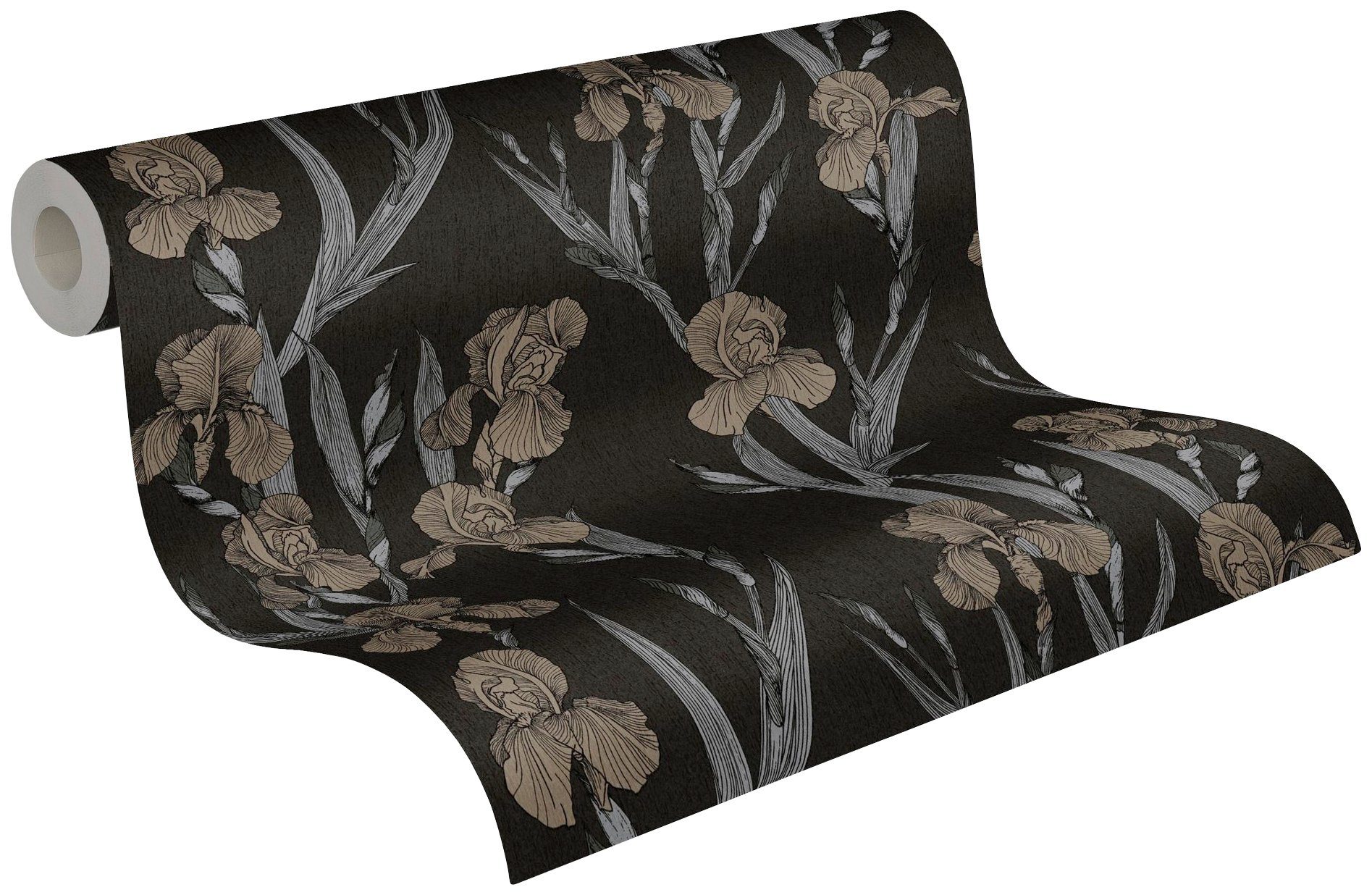 Daniel Hechter Vliestapete, glatt, Motiv, botanisch, floral, Designertapete Tapete Blumen Tapeten Wohnzimmer Schlafzimmer Küche