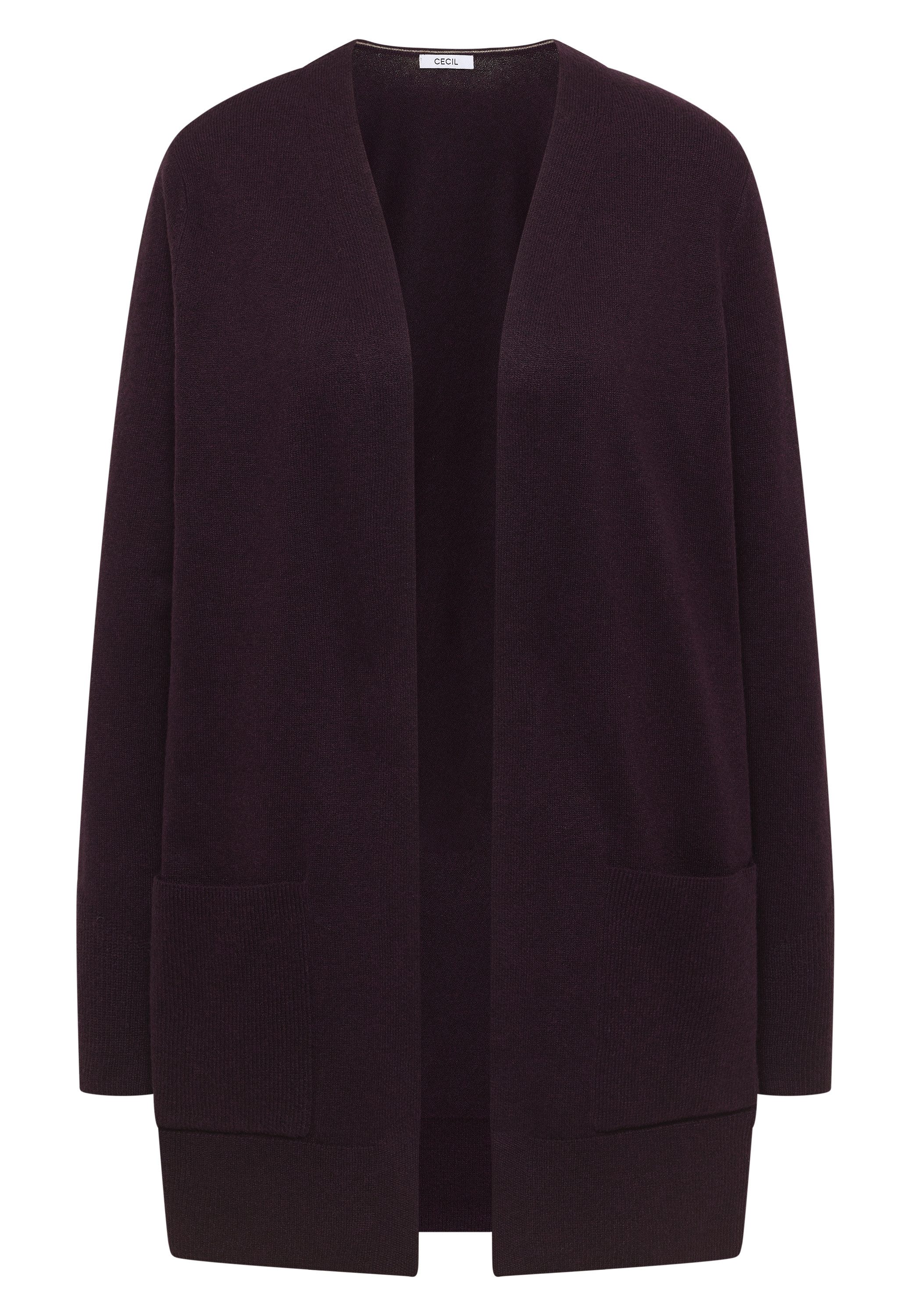 eggplant red melange