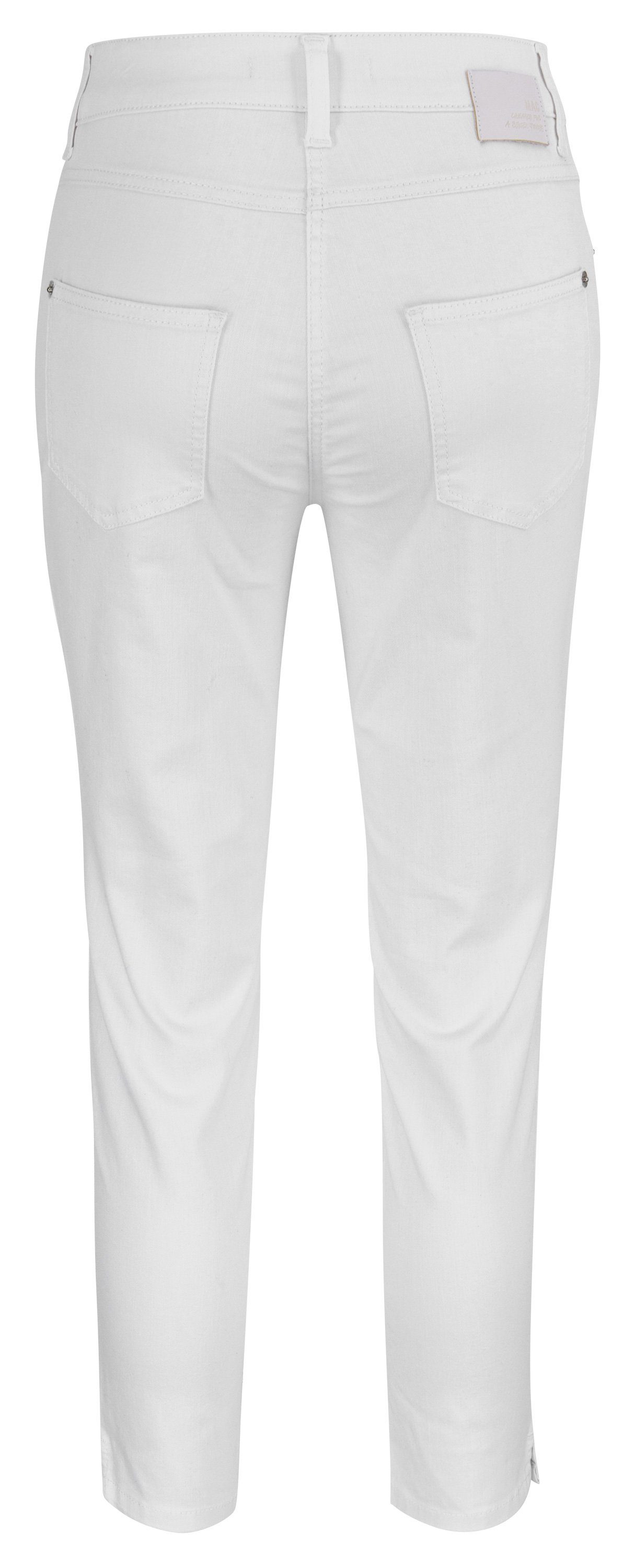 denim SUMMER MELANIE all MAC 7/8 D010 5045-90-0391L MAC Stretch-Jeans white