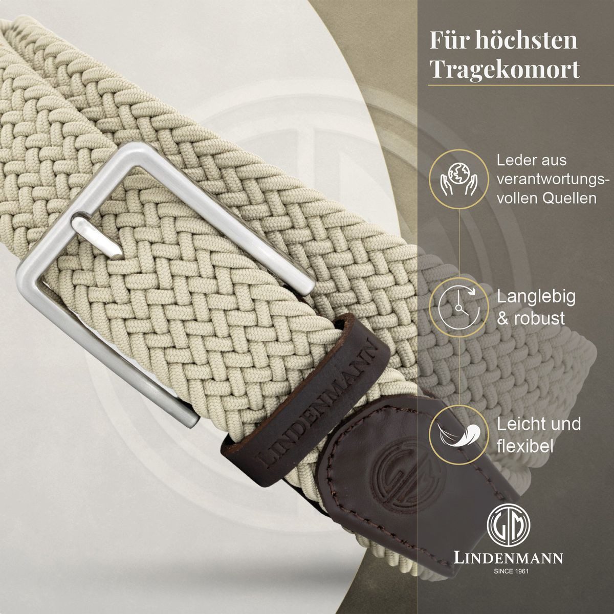 LINDENMANN Stretchgürtel