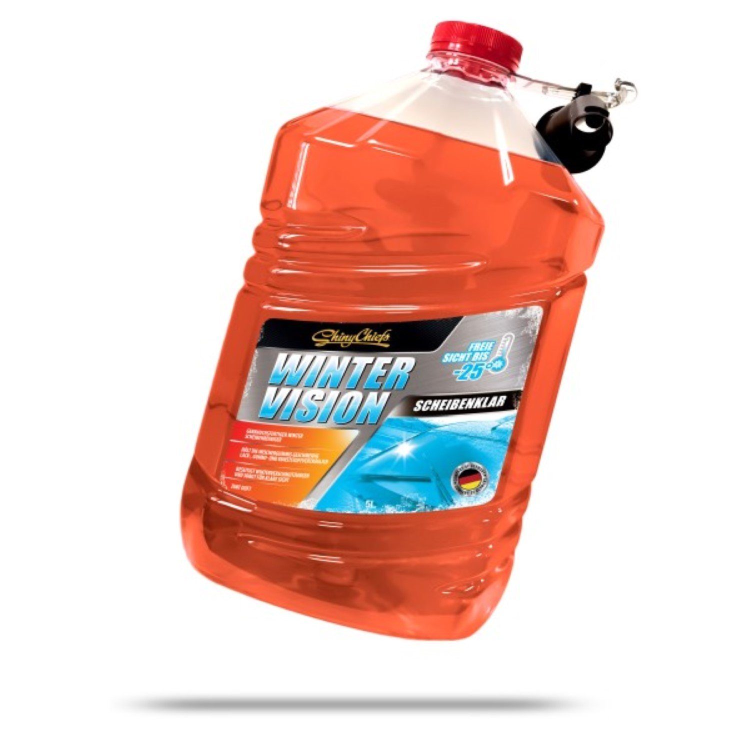ShinyChiefs WINTER VISION - SCHEIBENKLAR 5L Scheibenreiniger mit Zimt ...