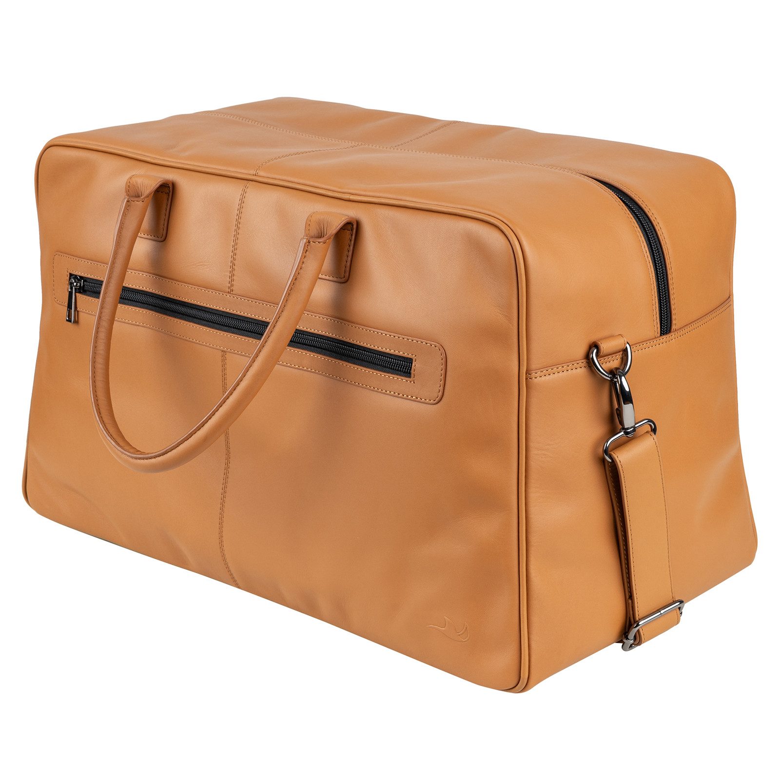 MANTA Небольшие сумки для поездок  Echtleder Reisetasche, Duffle-Bag mit Schuhfach und 16-Zoll Laptopfach, Echtes Leder