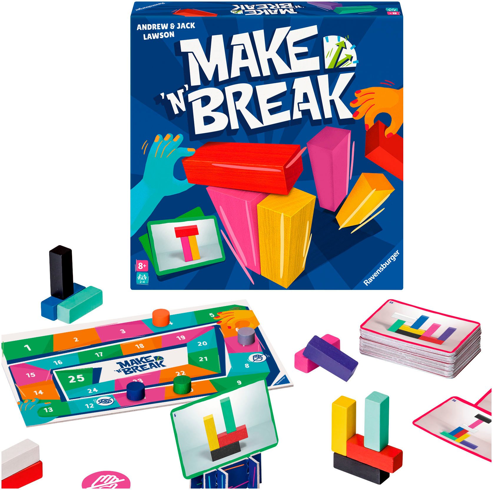 Ravensburger Spiel Make 'n' Break, Gesellschaftsspiel, Made in Europe