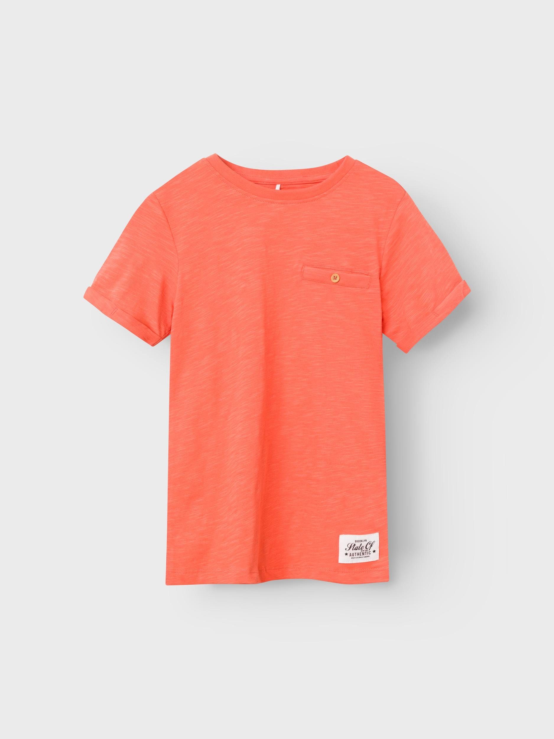 F It Name coral T-Shirt NKMVINCENTTOP