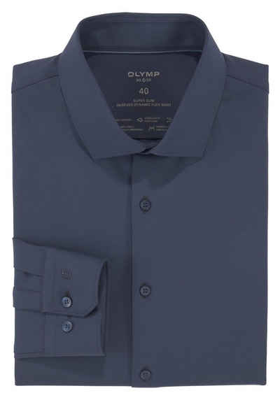 OLYMP Businesshemd »No. Six super slim« Jersey-Hemd