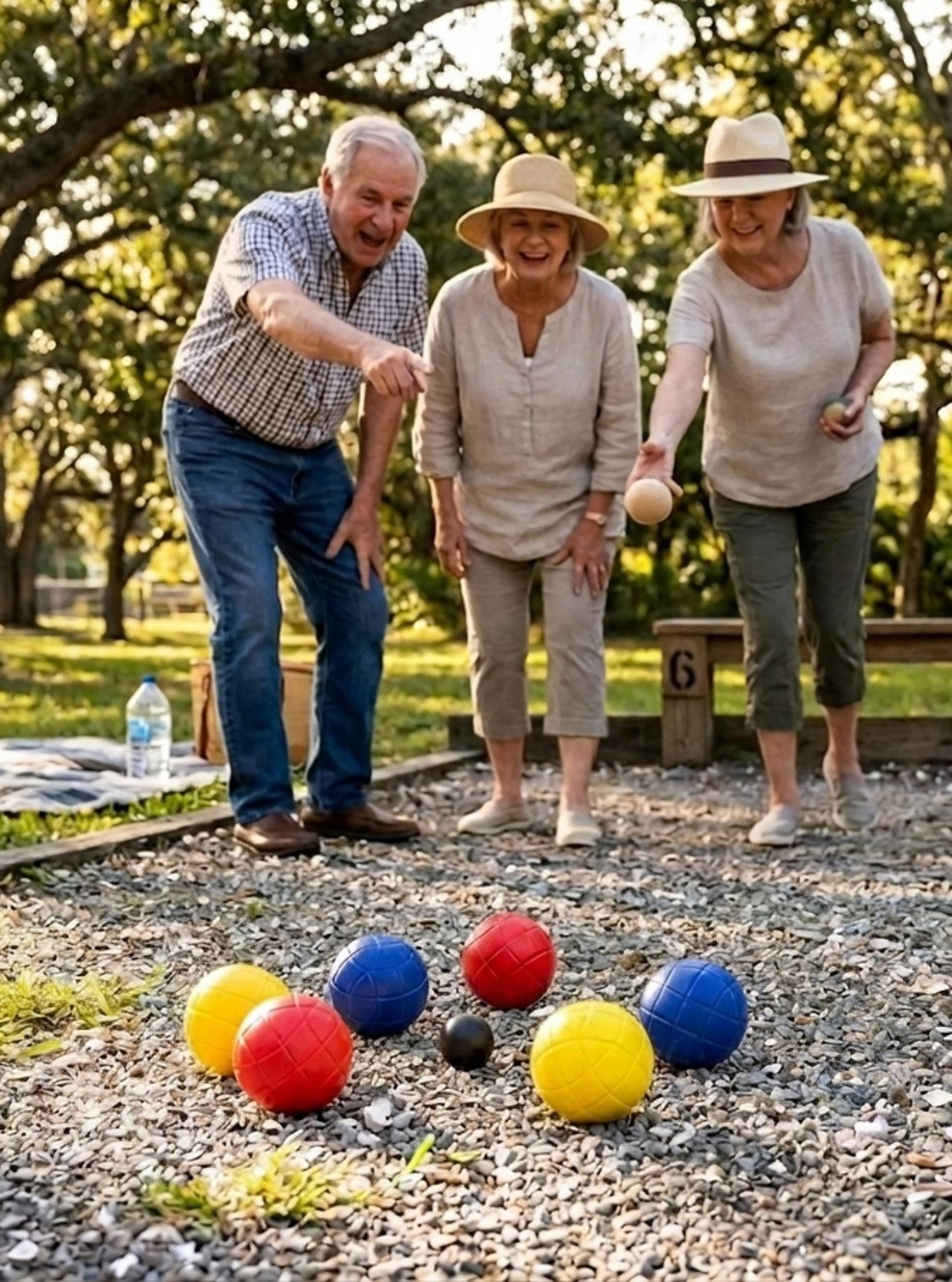 solex sports Stoßkugel 2 er Set Boule Kugeln Boccia Set Petanque (Spar-Set, 2-St., 2er Set), 2er Set inkl. Transportkörben