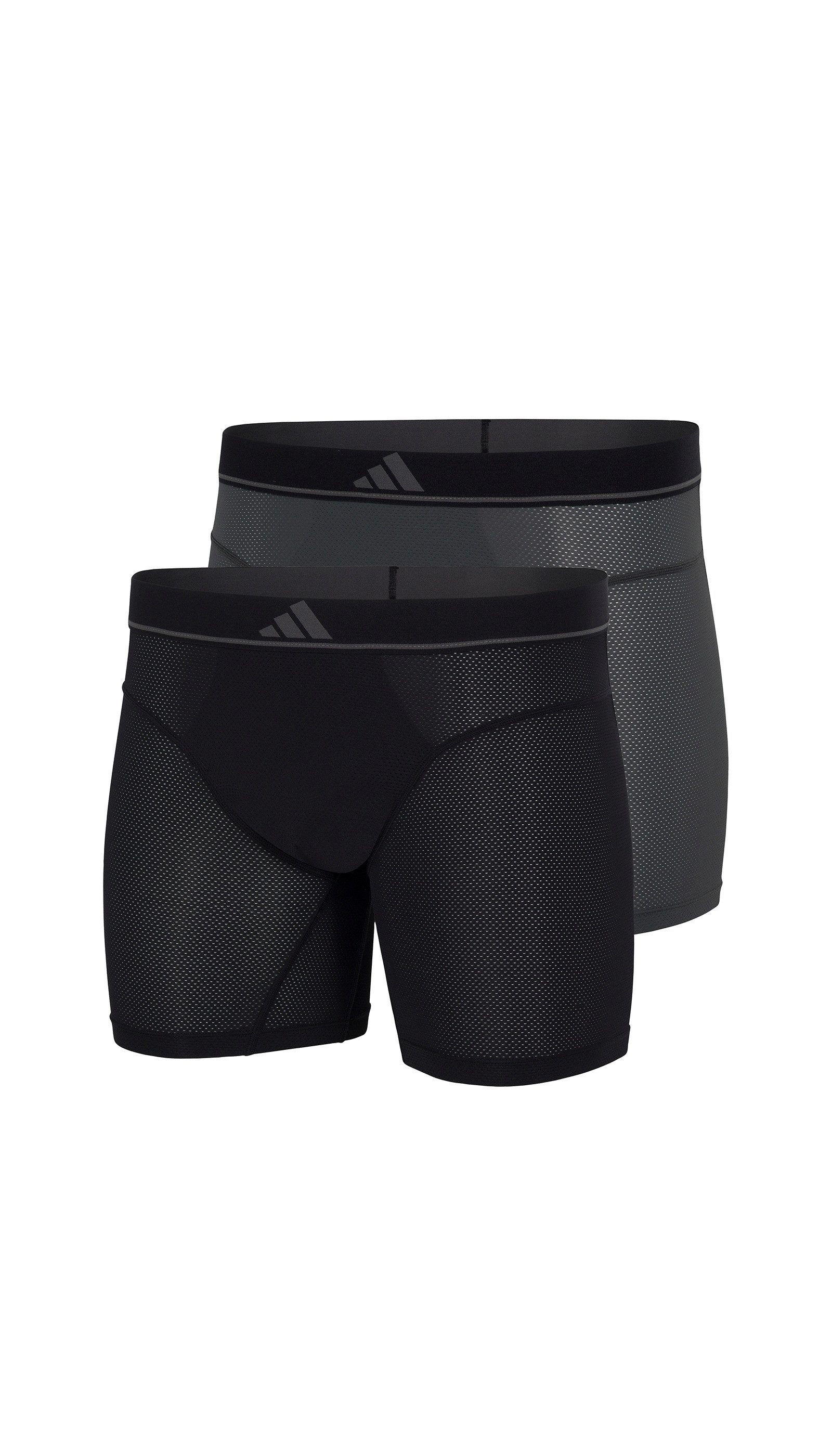 adidas Sportswear Boxer Active Micro Vent (2er Pack) elastischer Bund mit mittig platziertem Logo