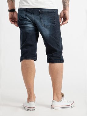 Rock Creek Bermudas Herren Shorts Jeansshorts Denim Dunkelblau RC-2421