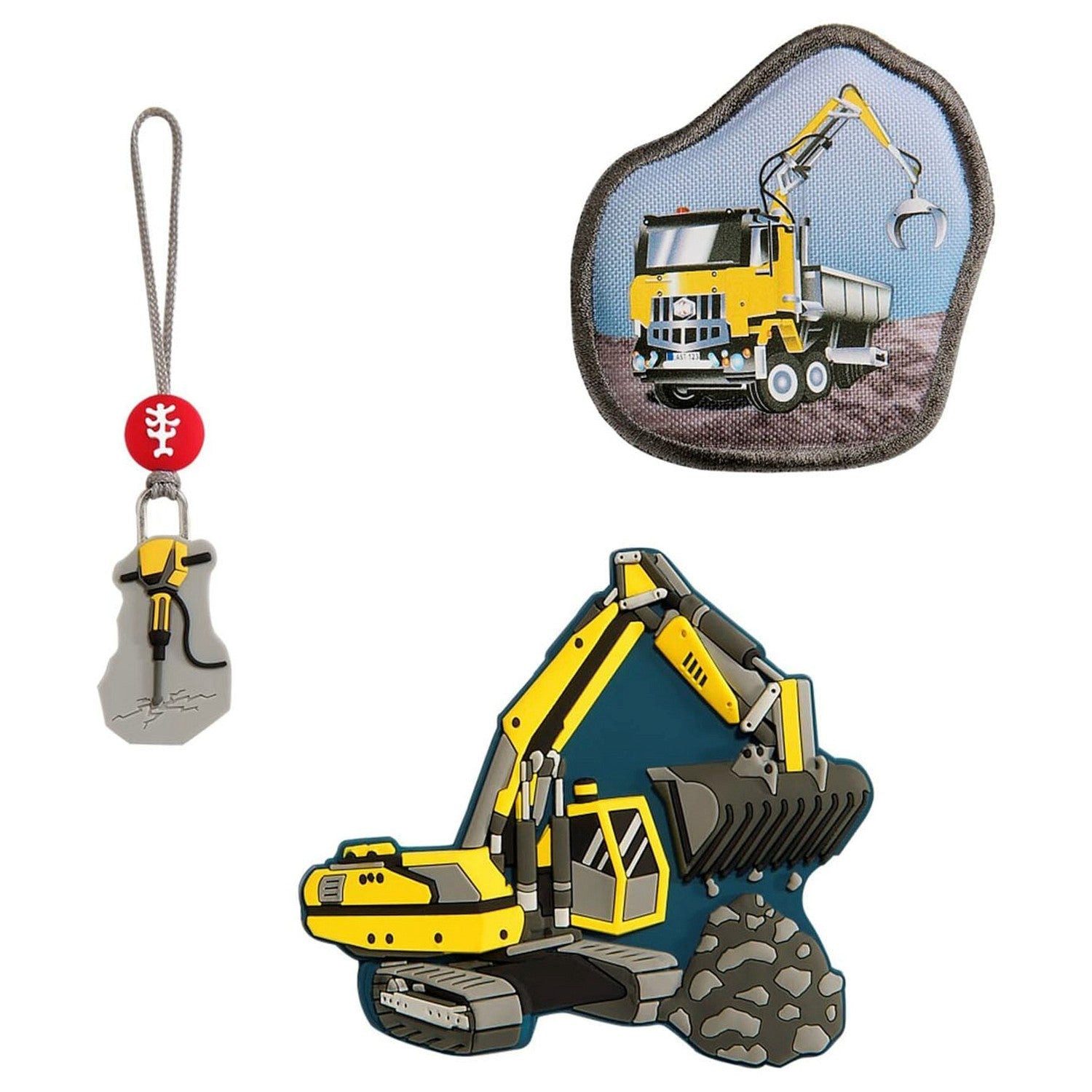 Schulranzen Zubehör-Set "Magic Mags" (Building Site)
