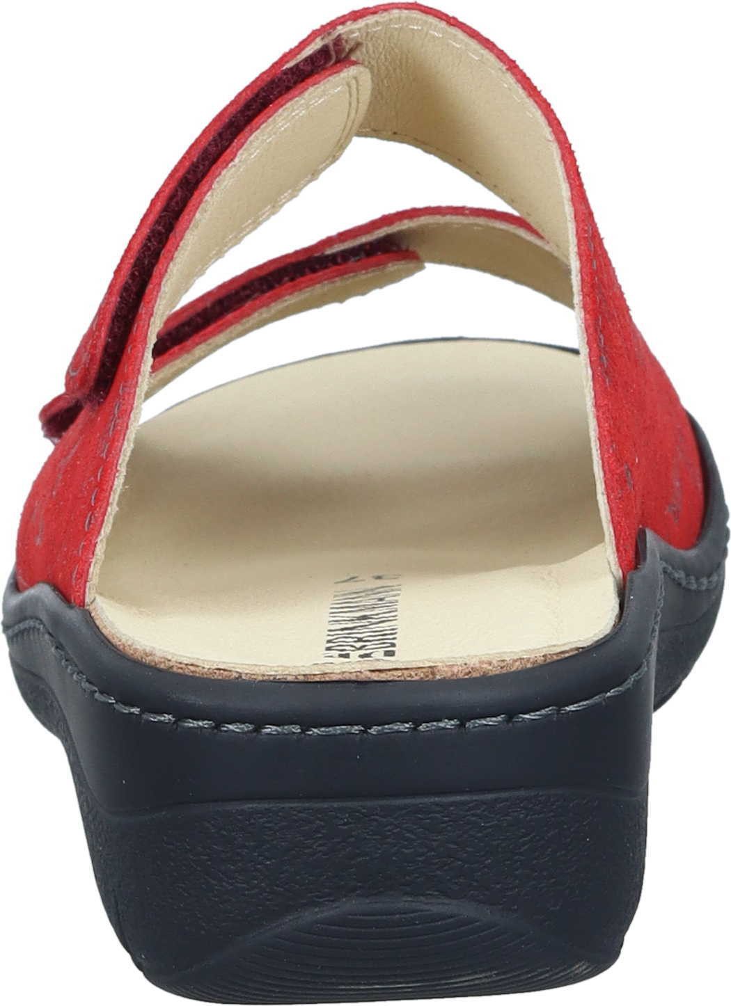 Dr. Brinkmann Pantoletten Pantolette aus Veloursleder