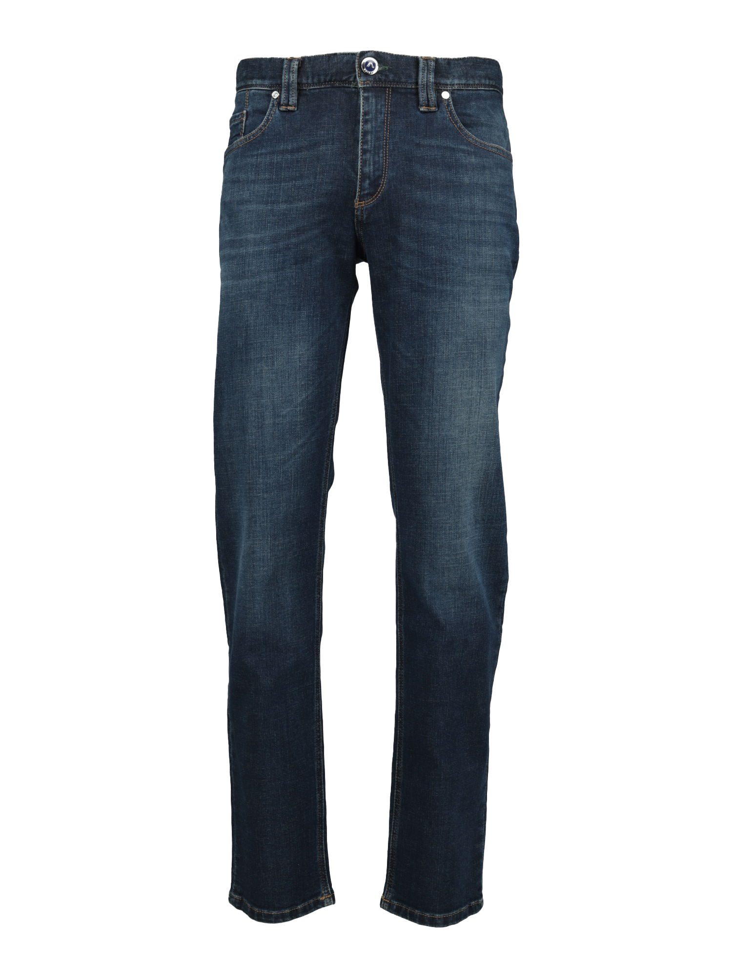 Alberto 5-Pocket-Jeans blau,Casual,Baumwolle,Unifarben,Regular Fit,Mittel