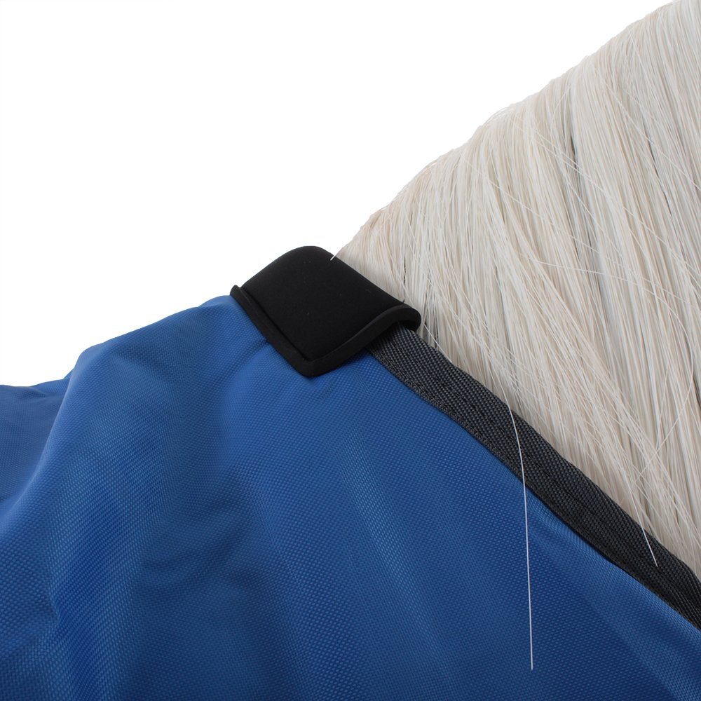 BUSSE Pferde-Regendecke Busse Outdoordecke Windchill 100g - royal (grau)