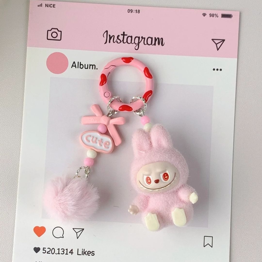 suebidou Schlüsselanhänger Labubu inspirierter niedlicher Anhänger für Tasc günstig online kaufen