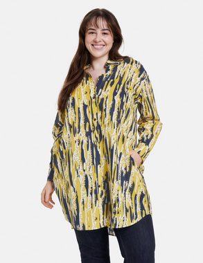 Samoon Langarmbluse Longbluse mit Print